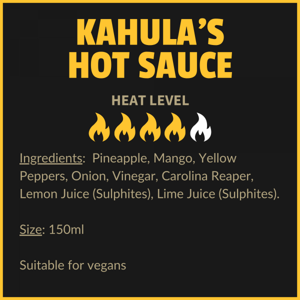 Kahula's Hot Sauce RJ's Peppers
