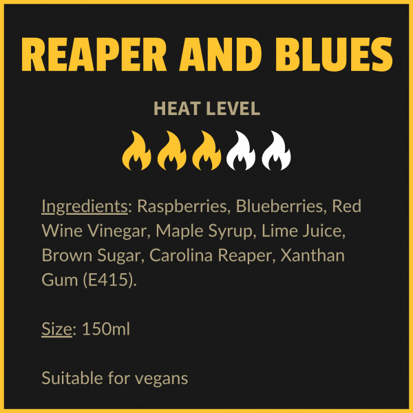 Reaper and Blues Hot Sauce
